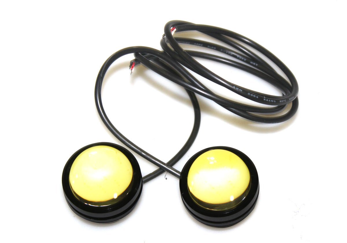 Gündüz Ledi Çakarlı 6W Kırmızı 12V / Lapa172-2