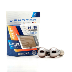 P21/5W Chrome Uyumlu 12V 1016 Natural Amber