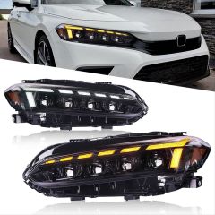 Civic 2022+ Uyumlu 4 Lens LED Far Parça