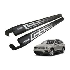 Volkswagen Tiguan Uyumlu Yan Basamak Koruma -2016 Side Step Square Style