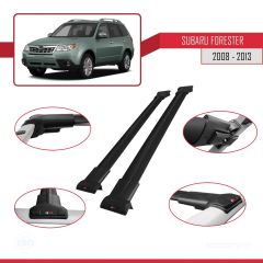 Subaru Forester 2008-2013 Arası ile uyumlu FLY Model Ara Atkı Tavan Barı SİYAH