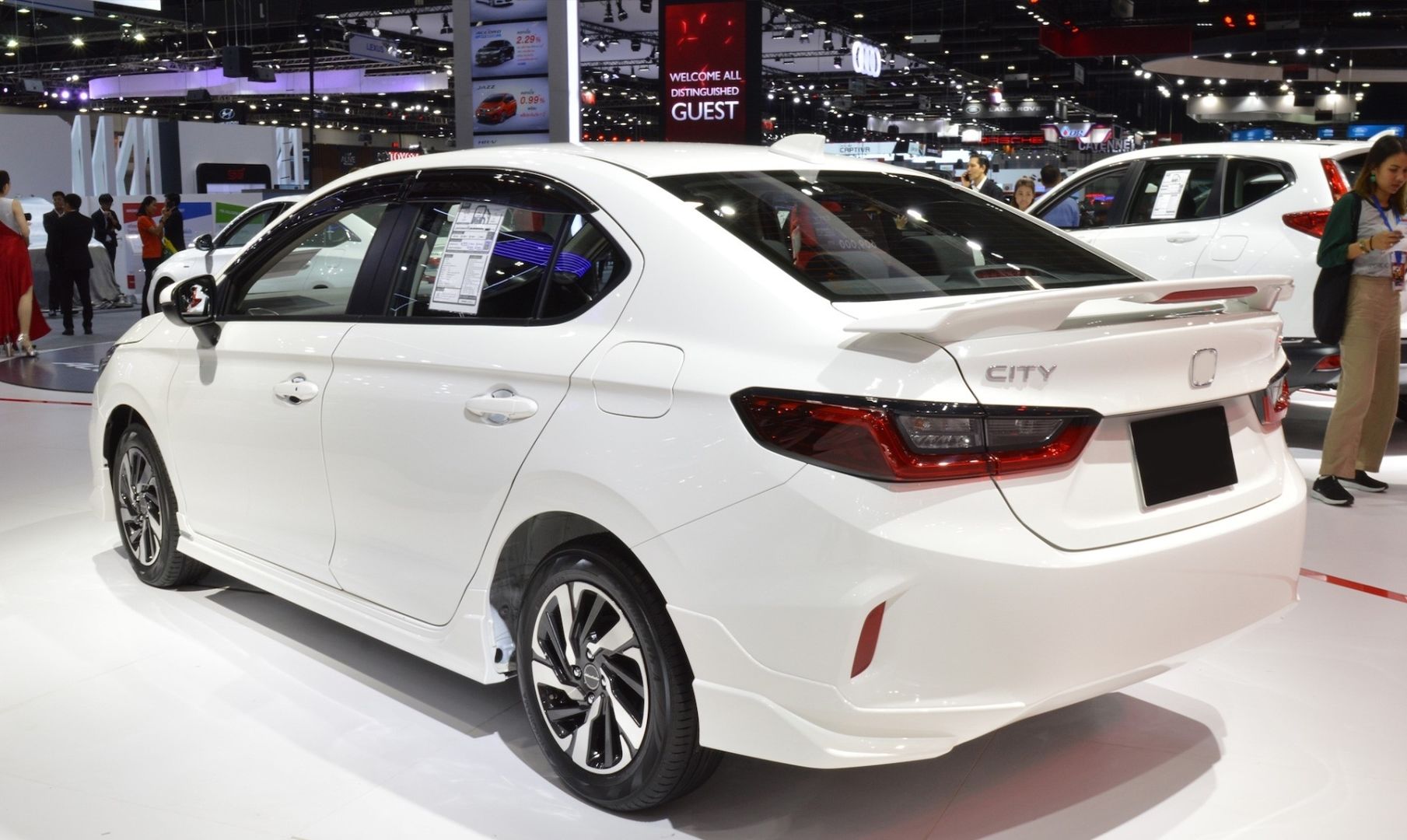 Honda City Uyumlu 2020+ Spoiler - Piano Black (Parlak Siyah)