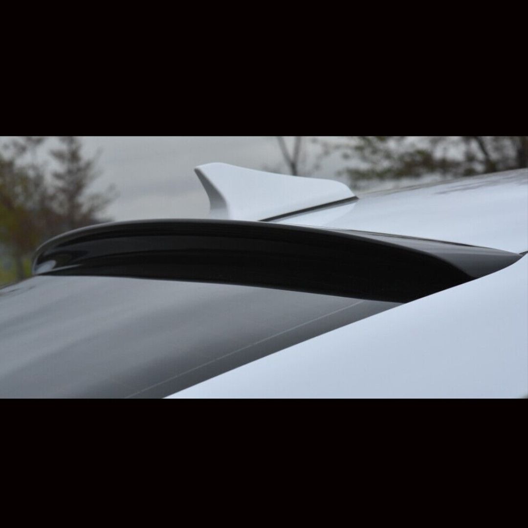 Hyundai Elantra Uyumlu 2021+ Cam Üstü Spoiler - Piano Black (Parlak Siyah)