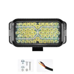 24 Cm Uyumlu Kayar Sinyalli Sis Lambası Adet 12-80V Beyaz-Amber / Lass330 Parça