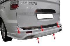 Ford Courier Uyumlu Arka Tampon Altı Difüzör Md. Fiber 2014 Ve Sonrası