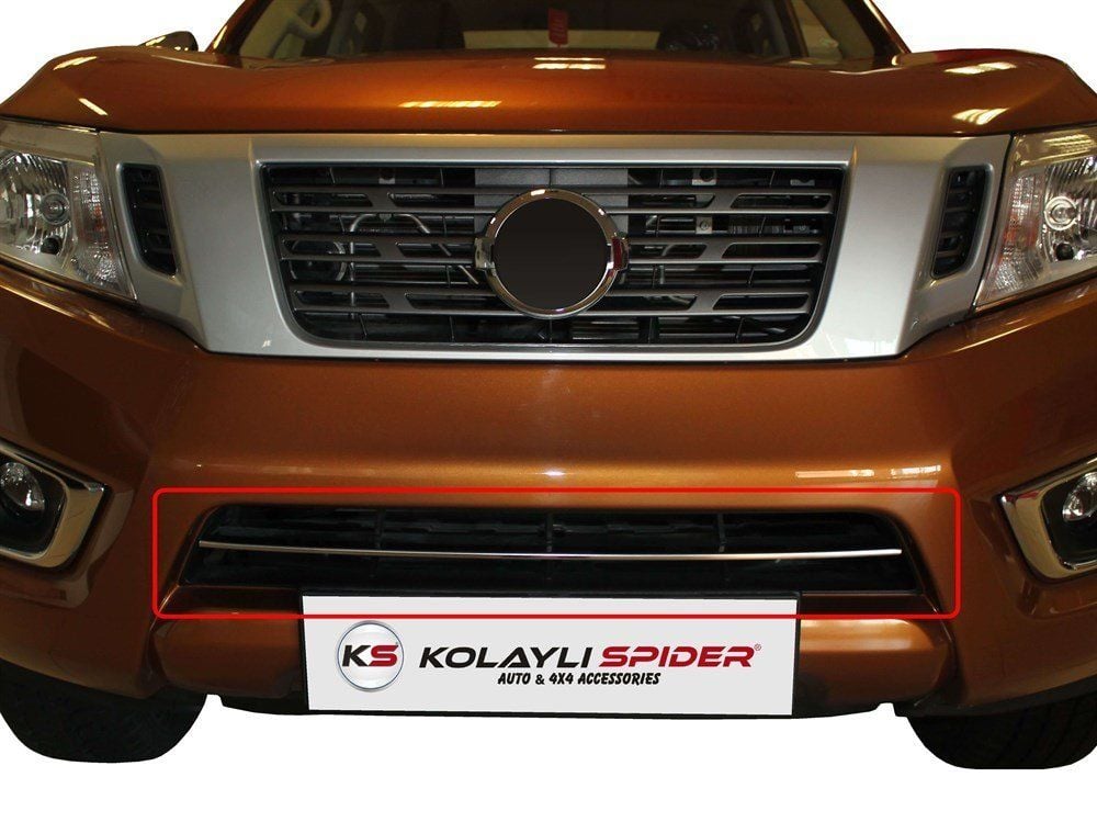 Nissan Navara Uyumlu Ön Tampon Çıtası Krom 2016 Ve Sonrası
