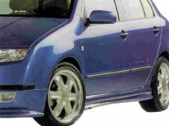 Skoda Fabia Uyumlu 1 6Y Hatchback Marşpiyel 2 Parça Fiber 1999-2007
