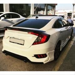 Honda Civic Uyumlu Fc5 2016-2020 Turbo Body Kit Arka Ek