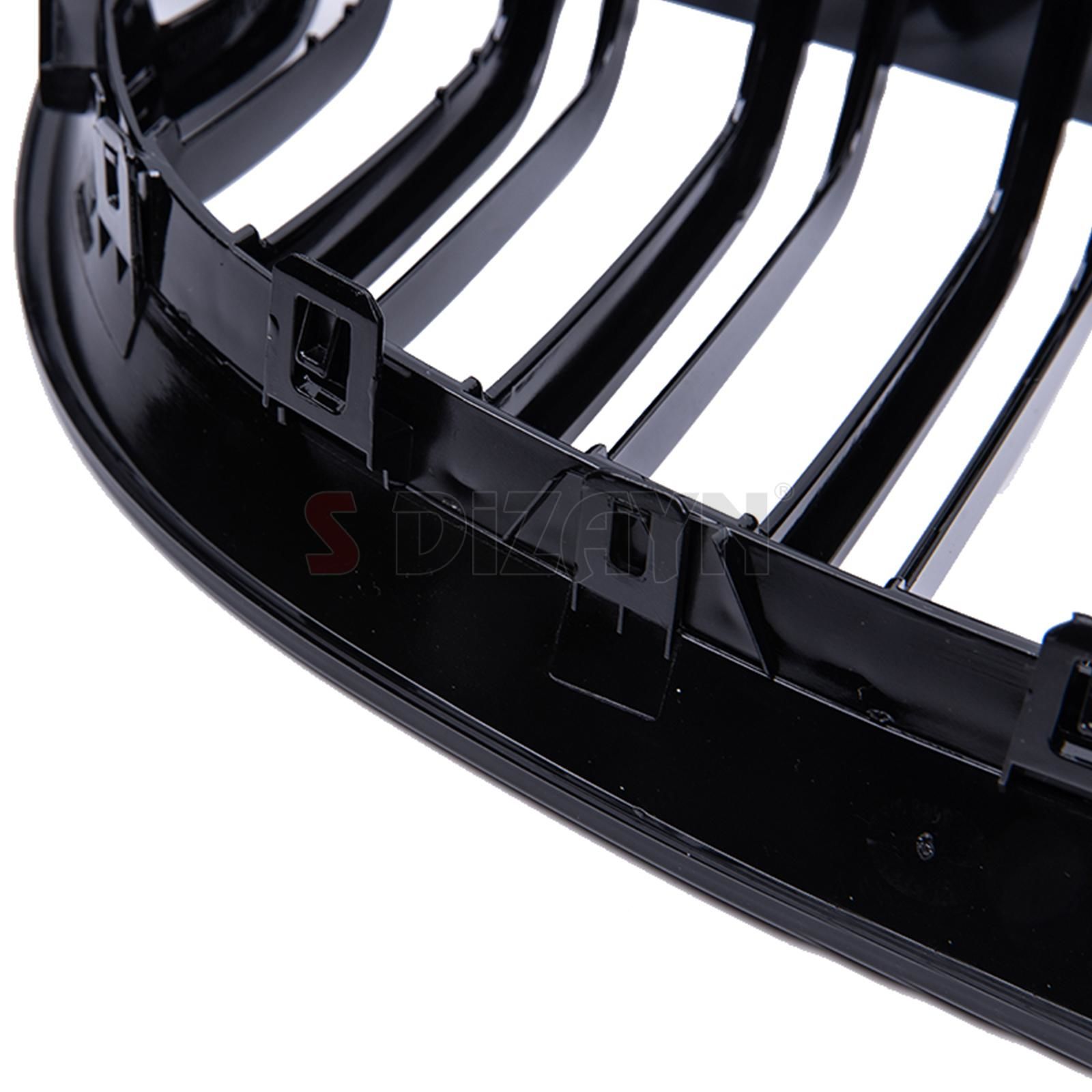 S-Dizayn Bmw 5 Serisi E60/E61 Ön Panjur Böbrek Parlak Siyah Piano Black M5 Model 2003-2009