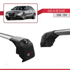Audi A4 (B8) AVANT 2008-2015 Arası ile uyumlu ACE-2 Ara Atkı Tavan Barı GRİ