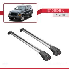 Jeep Cherokee (KJ) 2002-2007 Arası ile uyumlu ACE-1 Ara Atkı Tavan Barı GRİ