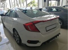 Honda Civic Uyumlu Fc5 2016-2021 Typer Model Cam Üstü Spoiler (Boyasız)