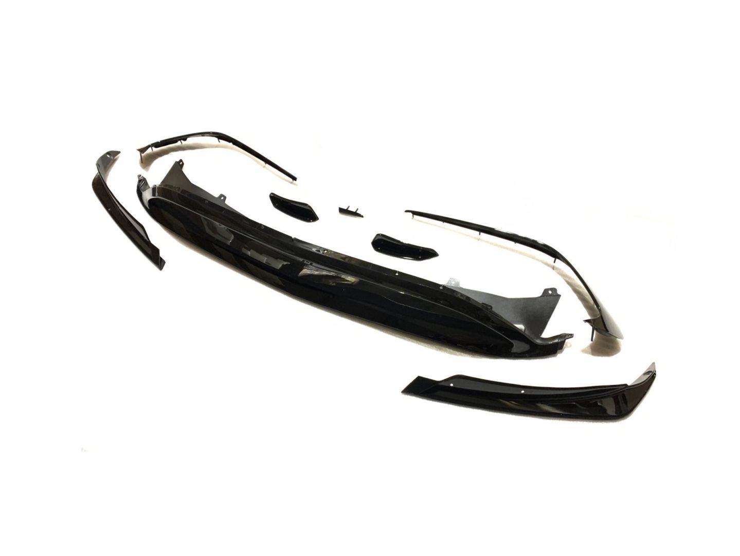 Mercedes Cla Uyumlu 45 2016-2018 Ön Tampon Aero Kit (Amg Donanım İçin)