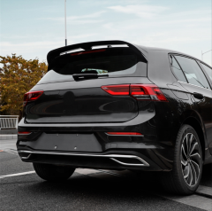 Volkswagen Golf Uyumlu 8 Oettinger Spoiler- Piano Black (Parlak Siyah)