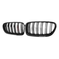 S-Dizayn Bmw 5 Serisi F10/F11/F18 Ön Panjur Böbrek Parlak Siyah Piano Black M5 Model 2010-2016