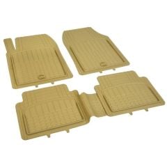 Fiat Panda Uyumlu Uyumlu Universal Pufi Race Paspas Bej Renk Parça