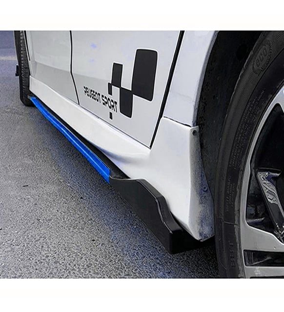 Marşpiye Alt Çıta Çift Renk Siyah-Mavi / Dapay75-2