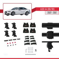 Audi A4 (B8/8K) 2007-2012 Arası ile uyumlu ACE-4 Ara Atkı Tavan Barı SİYAH