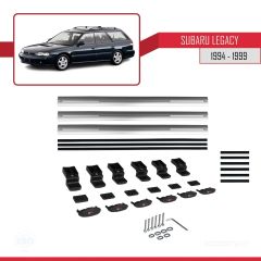 Subaru Legacy 1994-1999 Arası ile uyumlu Basic Model Ara Atkı Tavan Barı GRİ 3 ADET
