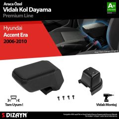 Hyundai Accent Uyumlu Era Kol Dayama Kolçak ABS Vidalı Siyah 2006-2010 A+Kalite Parça
