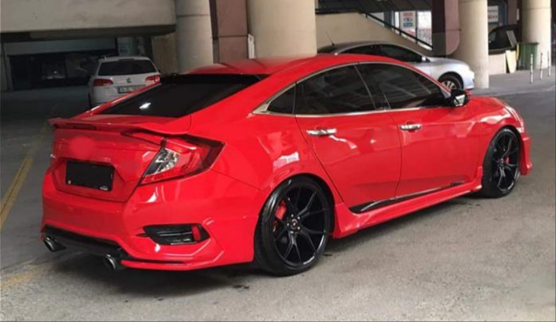 Honda Civic Uyumlu Fc5 2016-2021 Turbo Body Kit