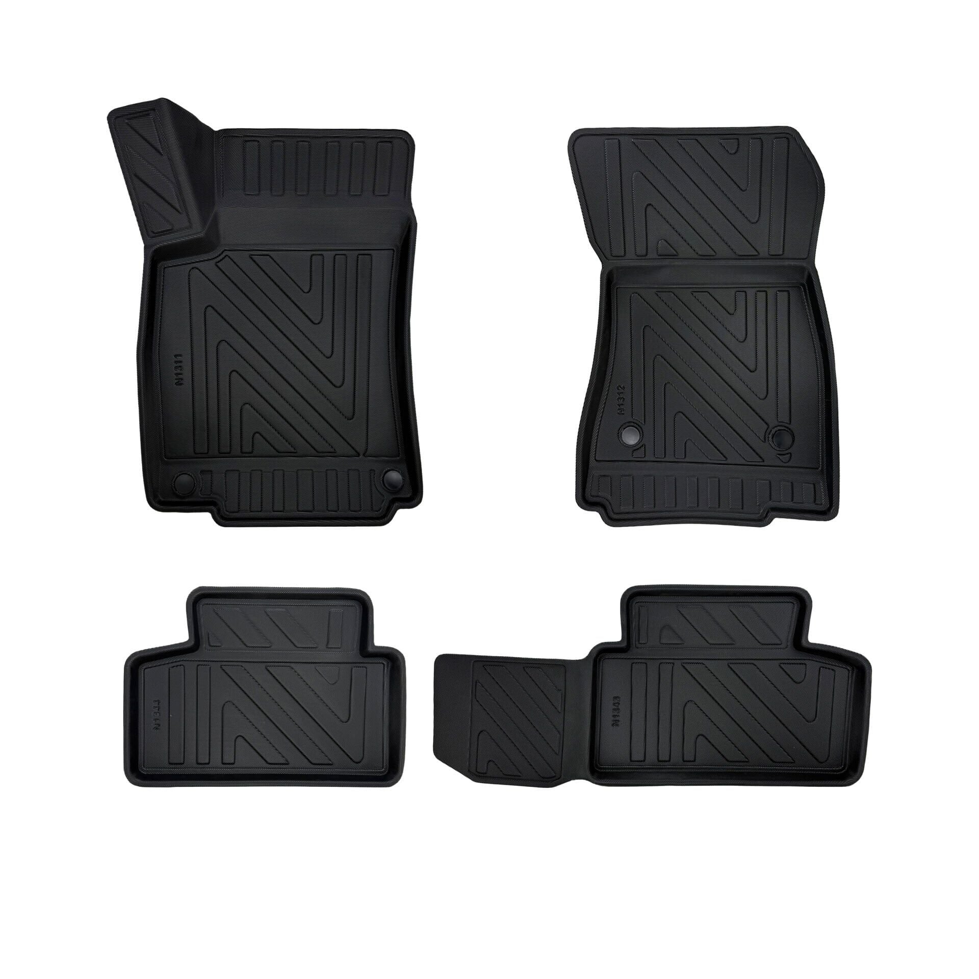 Mercedes-Benz GLC SUV 2023 ve Sonrası 5D Premium Havuzlu Oto Paspas