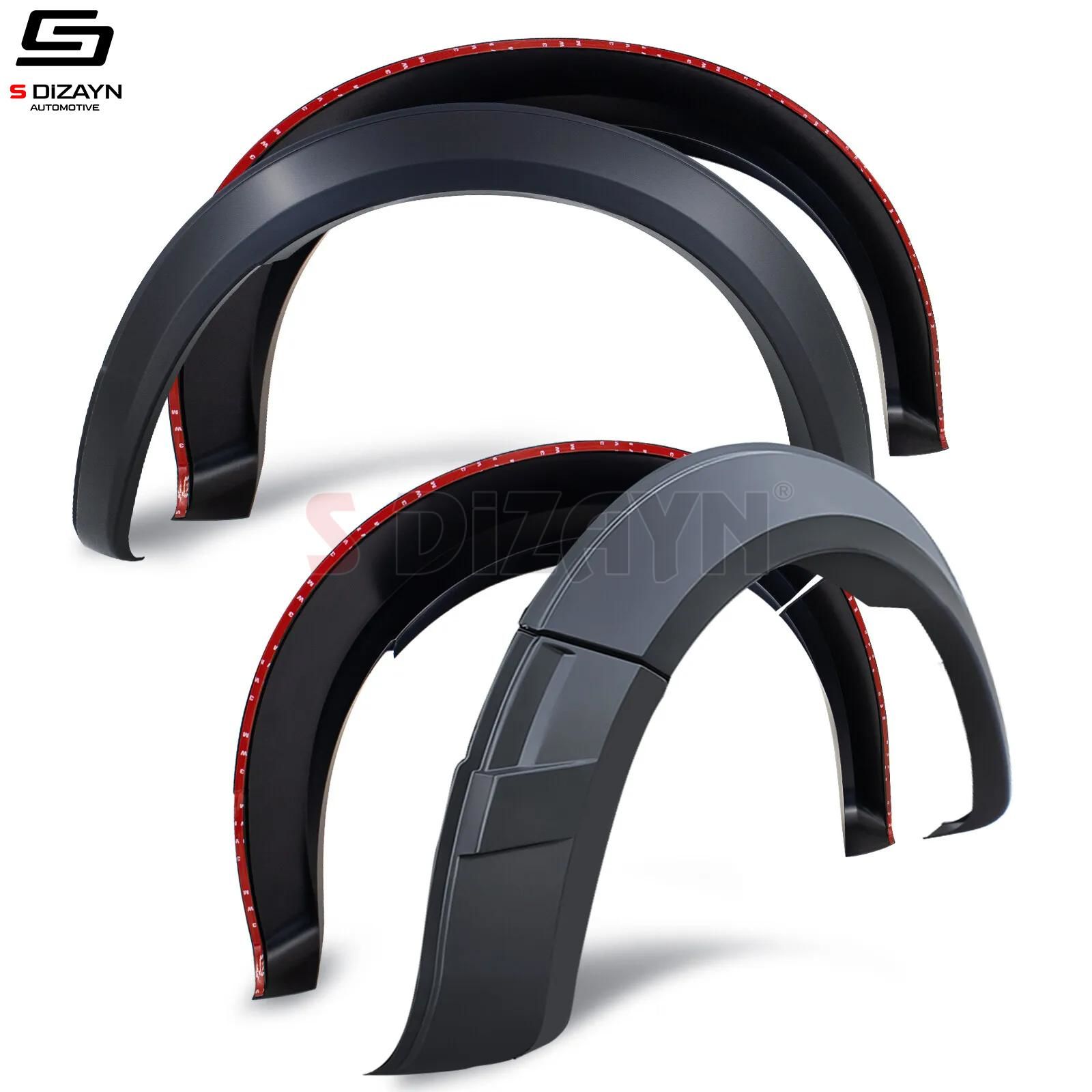 Ford Ranger 4 ABS Plastik Çamurluk Kaplaması Dodik Seti 6 Prç. 2023 Üzeri A+ Kalite