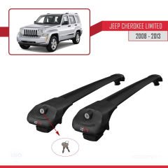 Jeep Cherokee (KK) 2008-2013 Arası ile uyumlu ACE-1 Ara Atkı Tavan Barı SİYAH