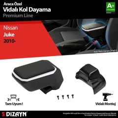 Nissan Juke Uyumlu ABS Vidalı Kol Dayama Kolçak Gri 2010 Üzeri A+Kalite Parça
