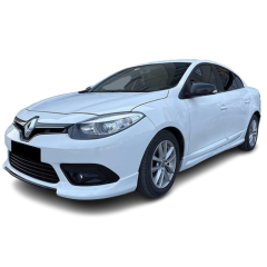 Renault Fluence Uyumlu (2013-2016) Ön Tampon Eki (Plastik)
