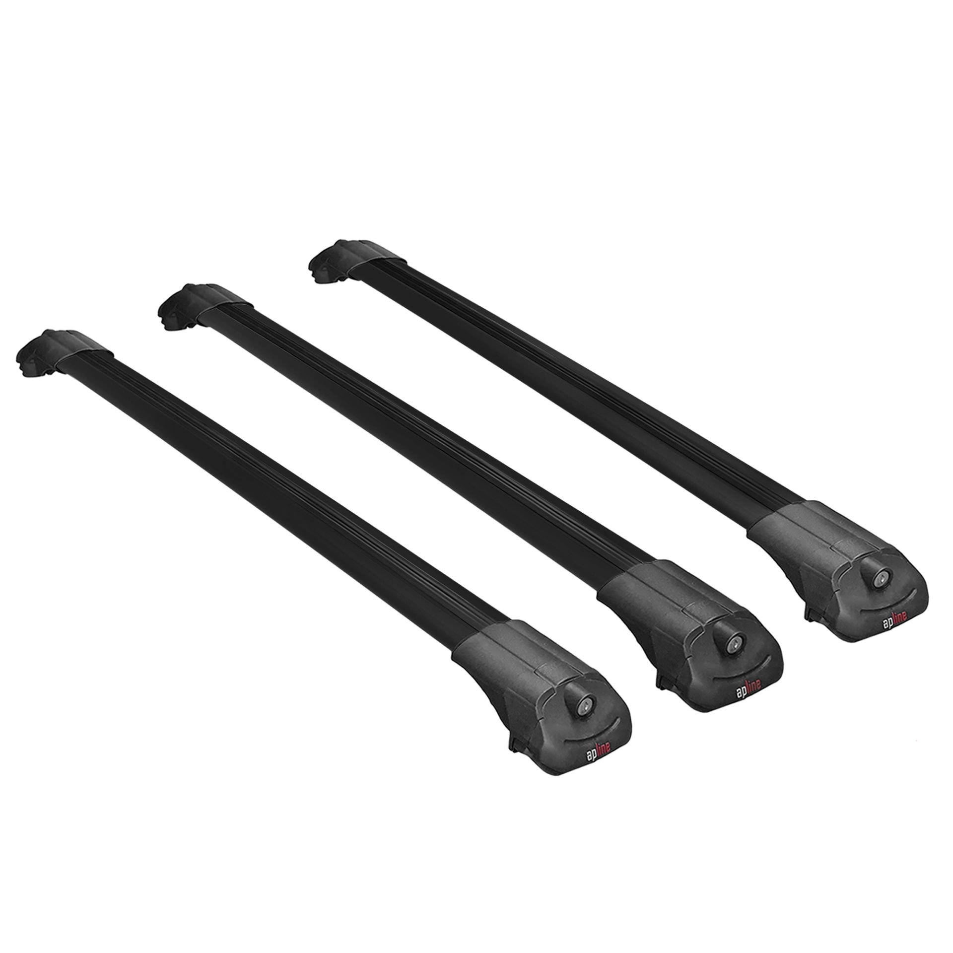 Jeep Cherokee (KK) 2008-2013 Arası ile uyumlu ACE-1 Ara Atkı Tavan Barı SİYAH 3 ADET BAR