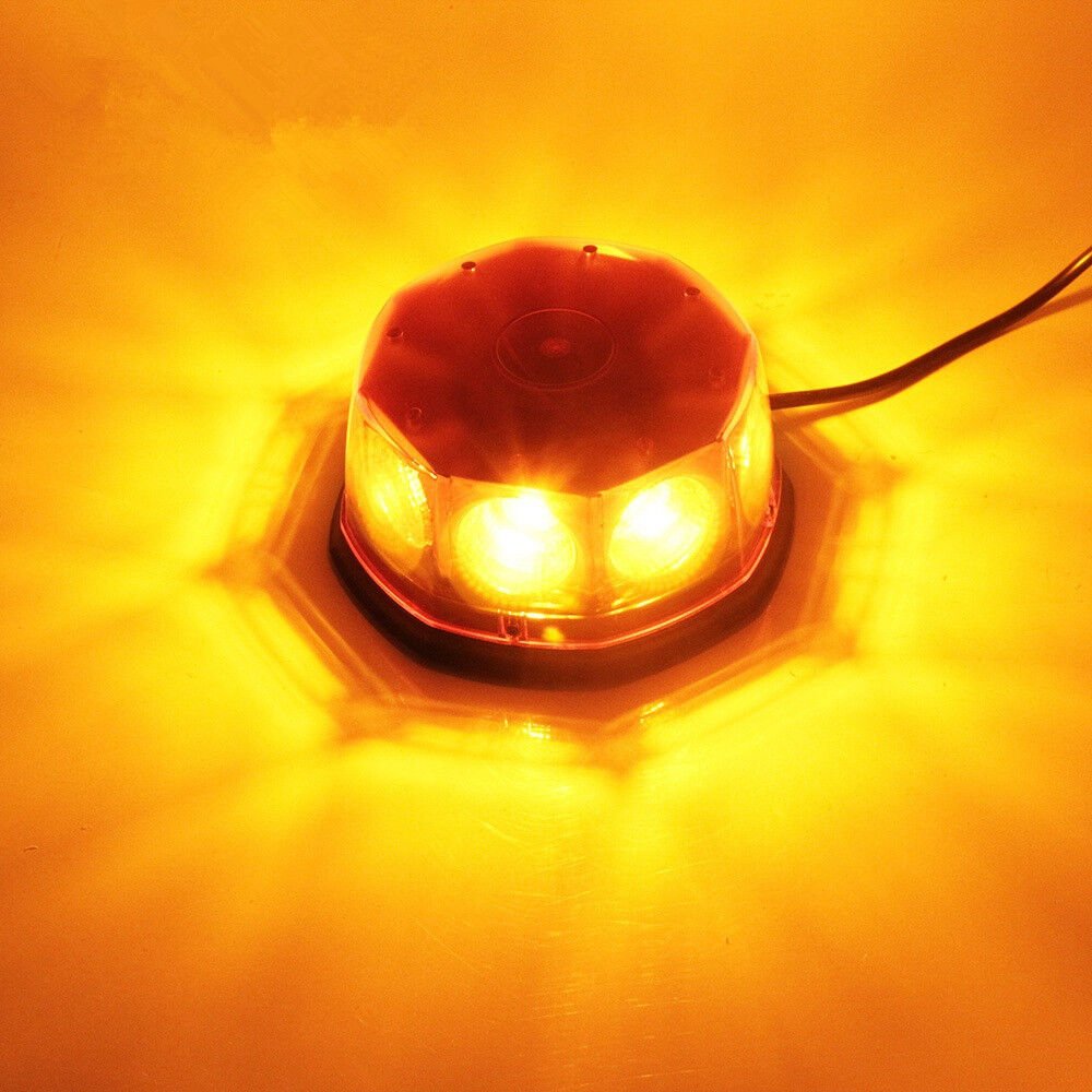 Space Mıknatıslı Tepe Lambası Cree Ledli Yuvarlak Sarı/Sarı 12V / LAIK111