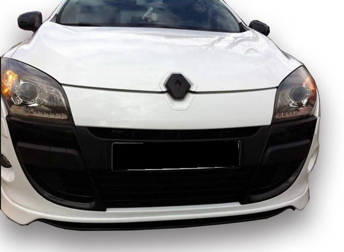 Renault Megane Uyumlu 3 (2009-2013) Sport Ön Tampon Ek + Lip (Plastik)