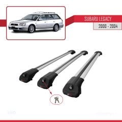 Subaru Legacy 2000-2004 Arası ile uyumlu ACE-1 Ara Atkı Tavan Barı GRİ 3 ADET BAR