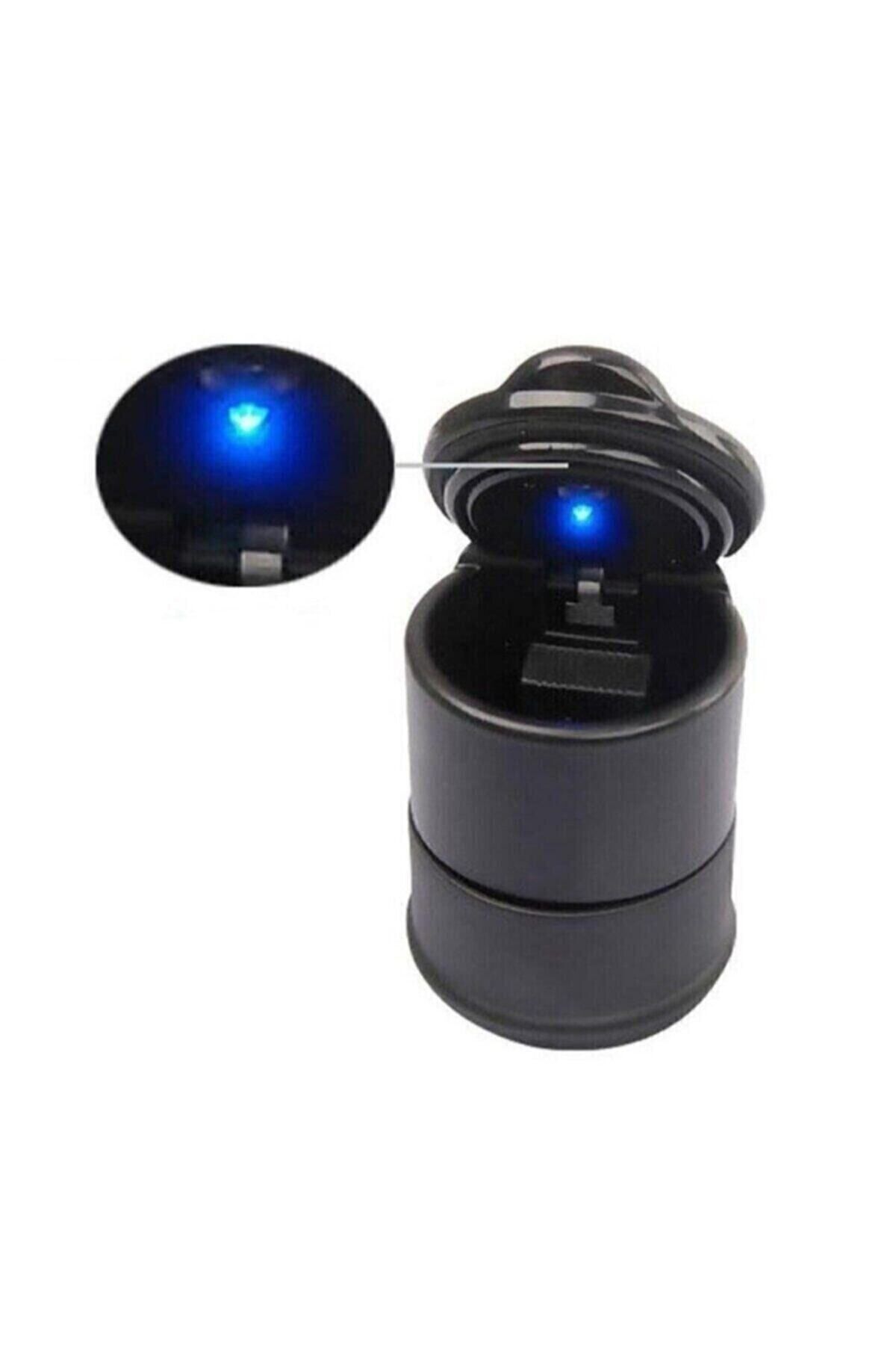 Işıklı Oto Küllük - Işıklı Araç Küllük - Araba Küllüğü - Araç Içi Işıklı Küllük - Oto Küllük