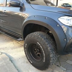 Mercedes X-Class Uyumlu Çamurluk Kaplama Cıvatalı 4.5Cm Dodik Seti Parça