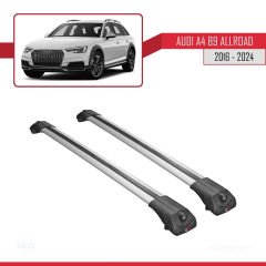 Audi A4 (B9) ALLROAD ESTATE 2016 ve Sonrası ile uyumlu ACE-1 Ara Atkı Tavan Barı GRİ