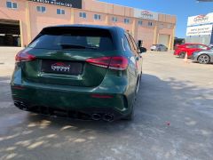Mercedes A45 Uyumlu W177 Hatchback 2019+ Difüzör & Egzoz Seti - Siyah Egzoz İle