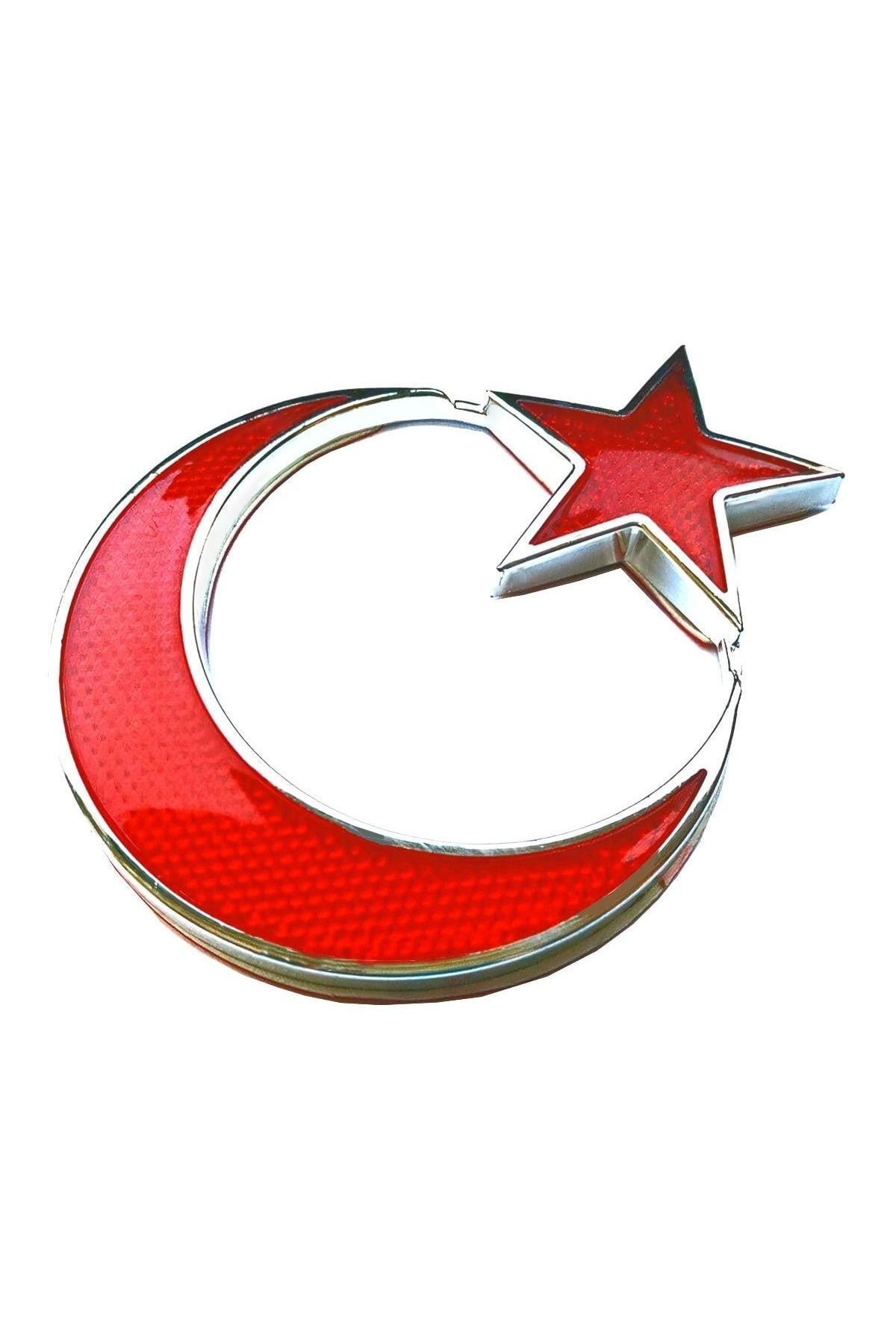 Oto Arma Türk Bayrağı Ay Yıldız Reflektörlü