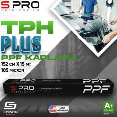 S Pro PPF Boya Koruma Filmi TPH Plus Max 185mic 152cm/15mt