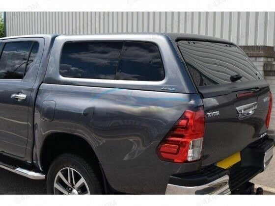 Toyota Hilux Uyumlu Revo Camlı Kabin Aeroklas Yukarı Açılır Yan Camlı