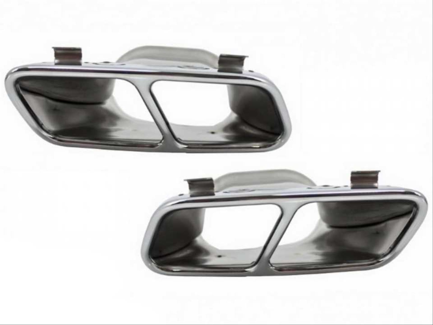 Mercedes W117 Uyumlu Cla 45 13-15 Difüzör & Egzoz Seti - Silver Egzoz İle