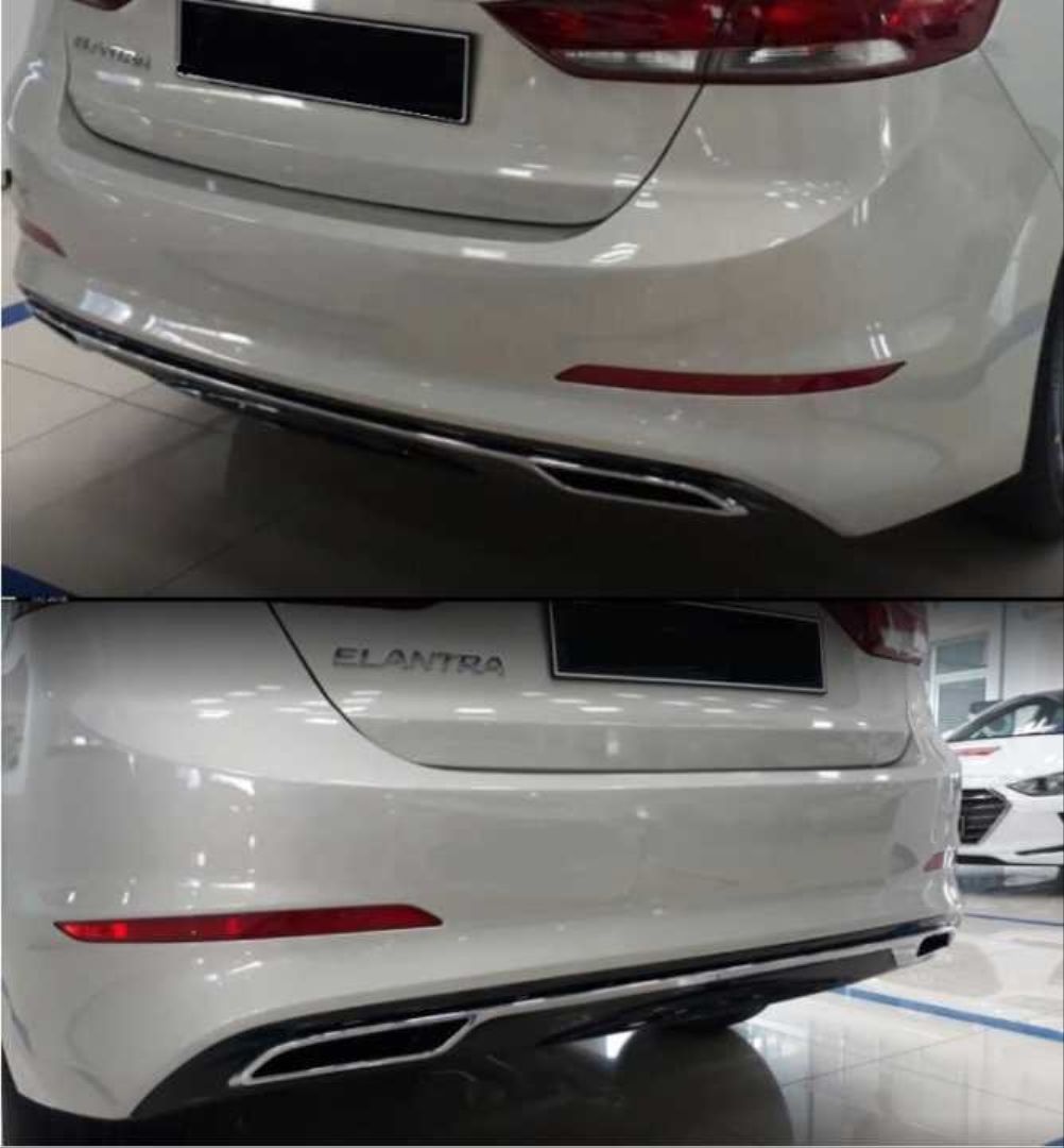 Hyundai Elantra Uyumlu 2016-2018 Difüzör - Mercedes Dizayn