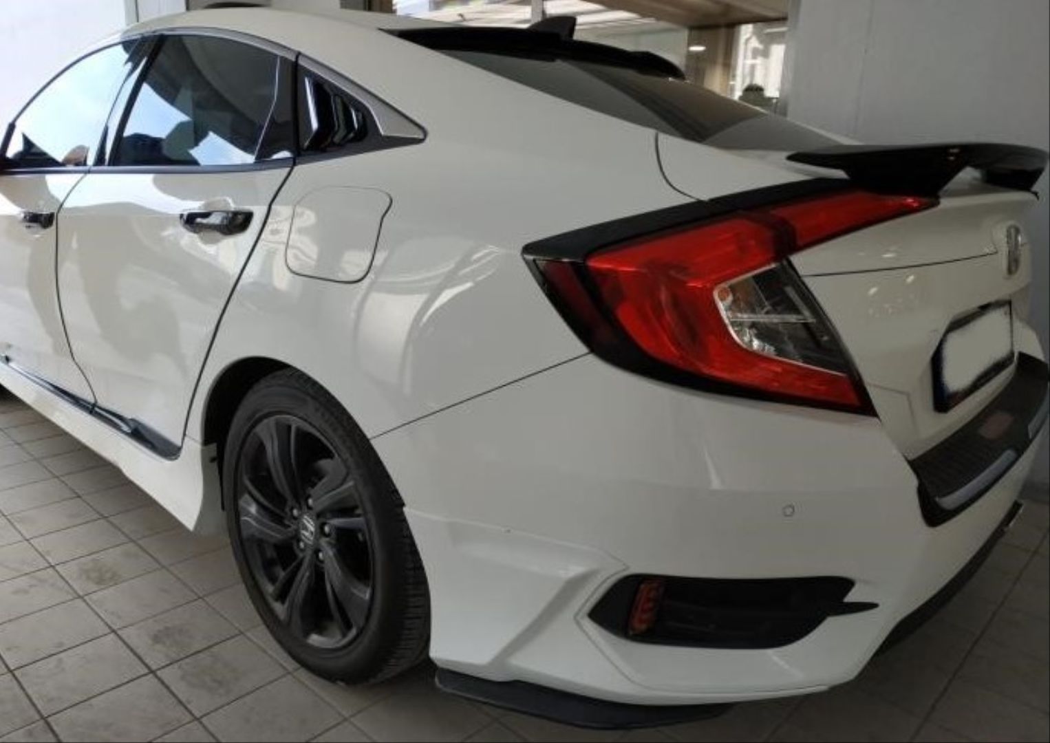 Honda Civic Uyumlu Fc5 2016-2020 Modulo Arka Ek (Usa - Asya)