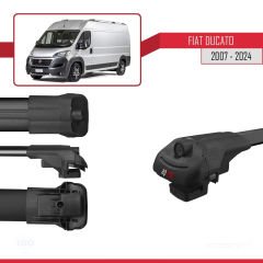 Fiat Ducato 2007 ve Sonrası ile uyumlu ACE-1 Ara Atkı Tavan Barı SİYAH 4 ADET BAR