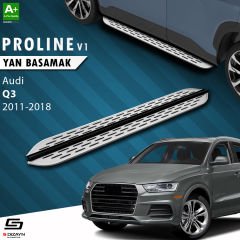 S-Dizayn Audi Q3 8U OEM Still Pro V1 Aluminyum Yan Basamak 173 Cm 2011-2018