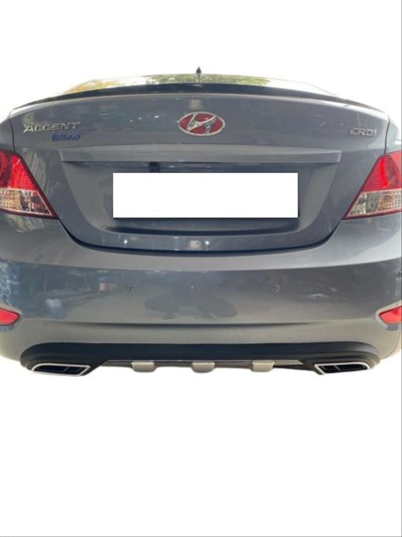 Hyundai Accent Uyumlu Blue 2016-2018 Difüzör - Silver