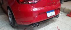 Seat Leon Uyumlu 2012-2017 Difüzör - Piano Black