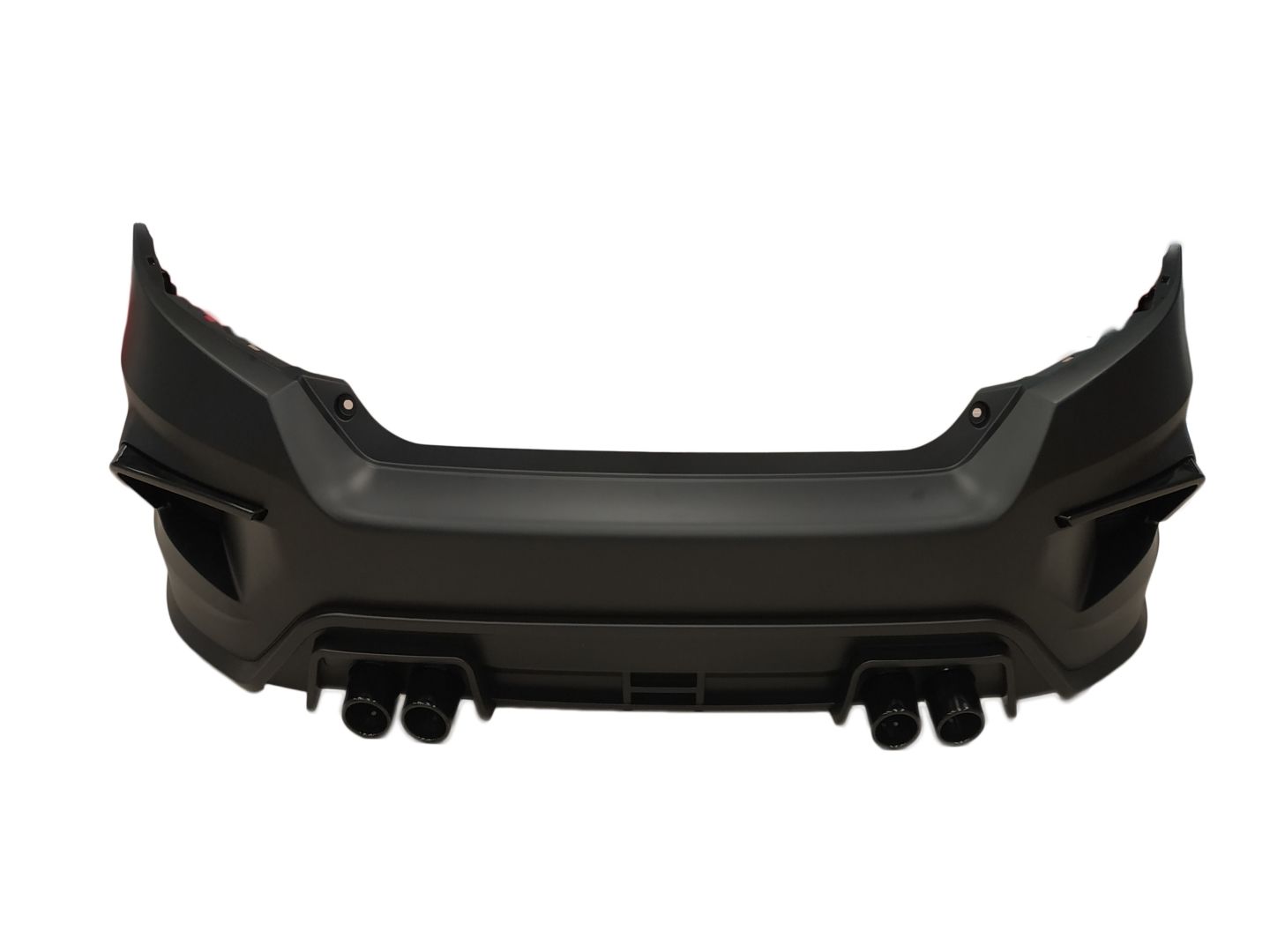 Honda Civic Uyumlu Fc5 2016-2020 Concept Model Arka Tampon Ek Piano Black Detaylı