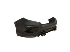 Honda Civic Uyumlu Fc5 2016-2020 Concept Model Arka Tampon Ek Piano Black Detaylı